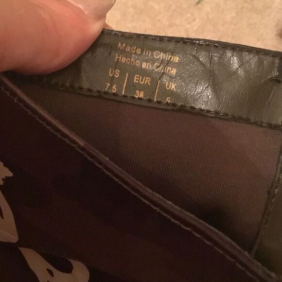 ALDO Limited edition Oceani Camo Do Ya Thing Ankle Boot Bootie - Picture 6 of 7